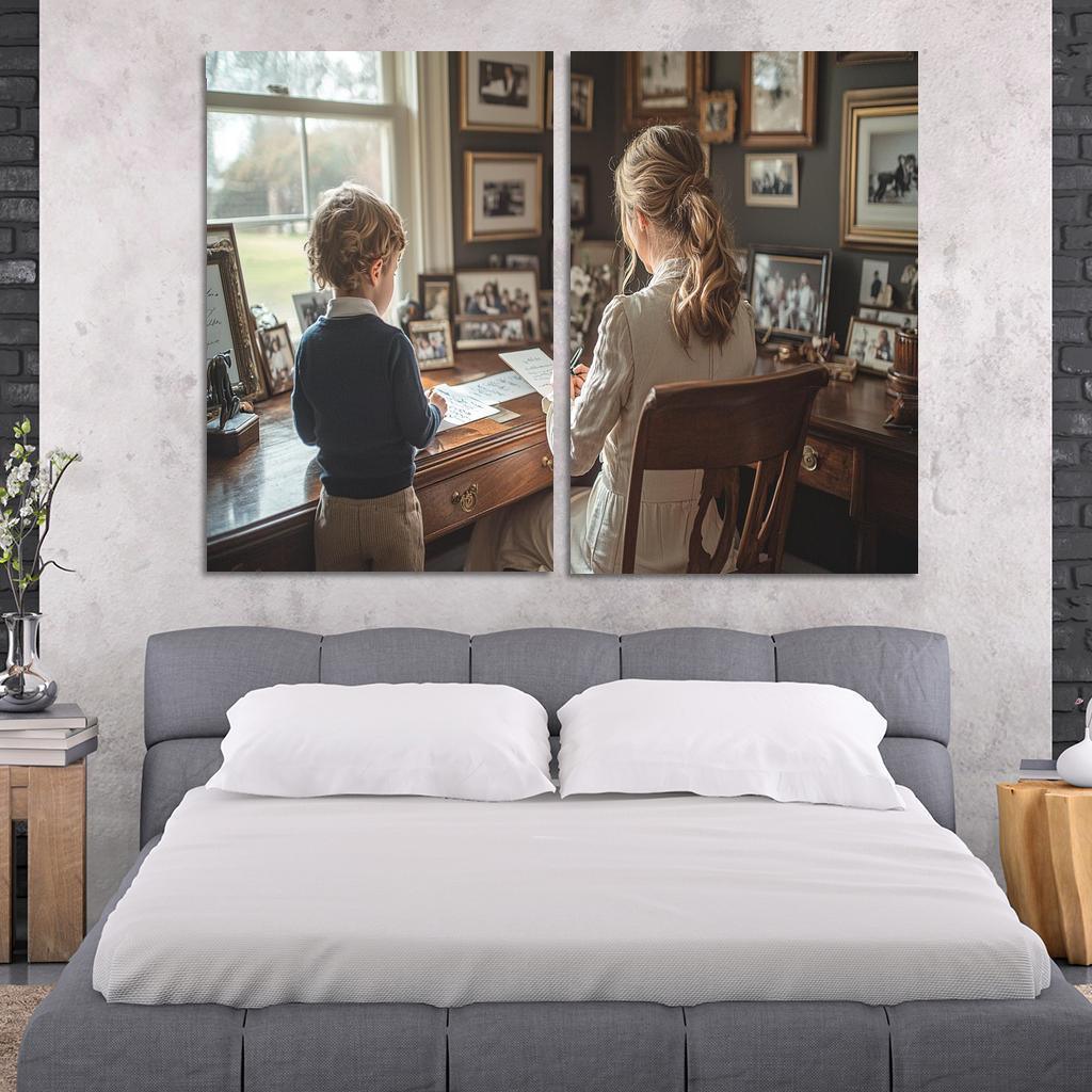 Letters To The Future A Mother's Legacy Canvas Paintings Frame