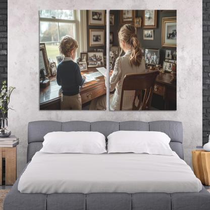 Letters To The Future A Mother's Legacy Canvas Paintings Frame