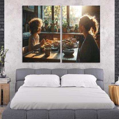Cherished Conversations The Heart Of Dialogue Custom Paintings Frame