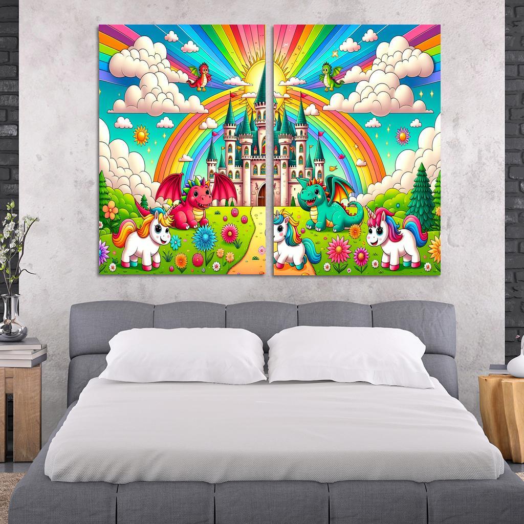 Fantasy Castle Adventure Premium Artwork Frames