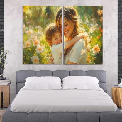 Unconditional Love A Mothers Gift Canvas Paintings Frame