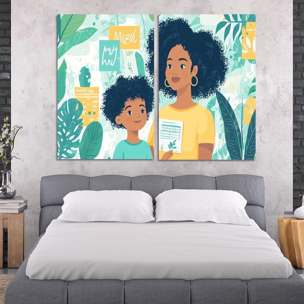 The Shield Of Strength A Mothers Protective Love One-piece Frames