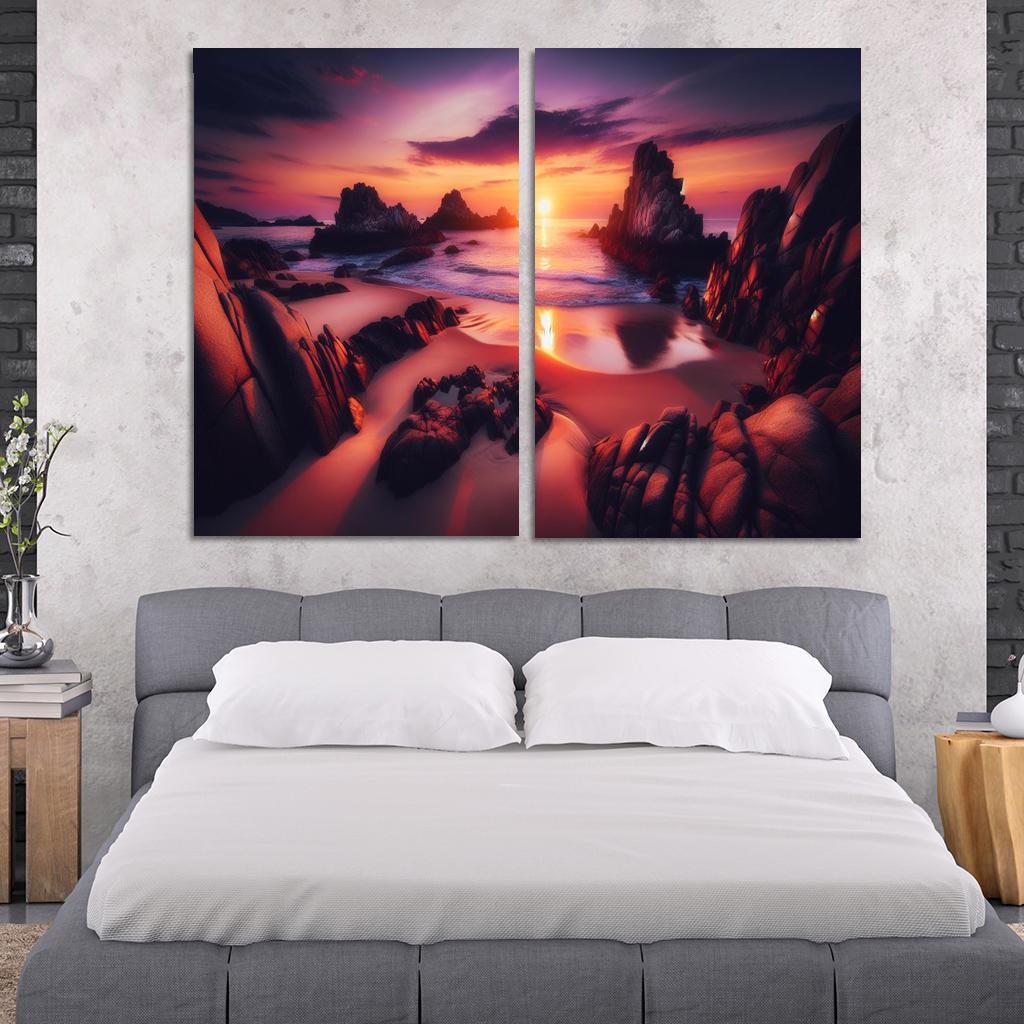Sunset Point Iconic Views And Relaxation Premium Artwork Frames