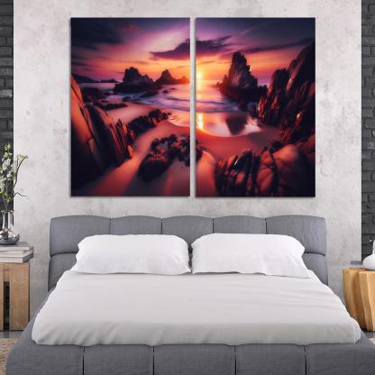 Sunset Point Iconic Views And Relaxation Premium Artwork Frames