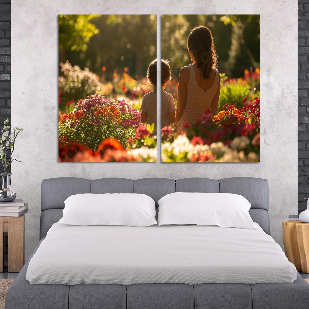 The Shield Of Kindness A Mothers Protective Love One-piece Frames