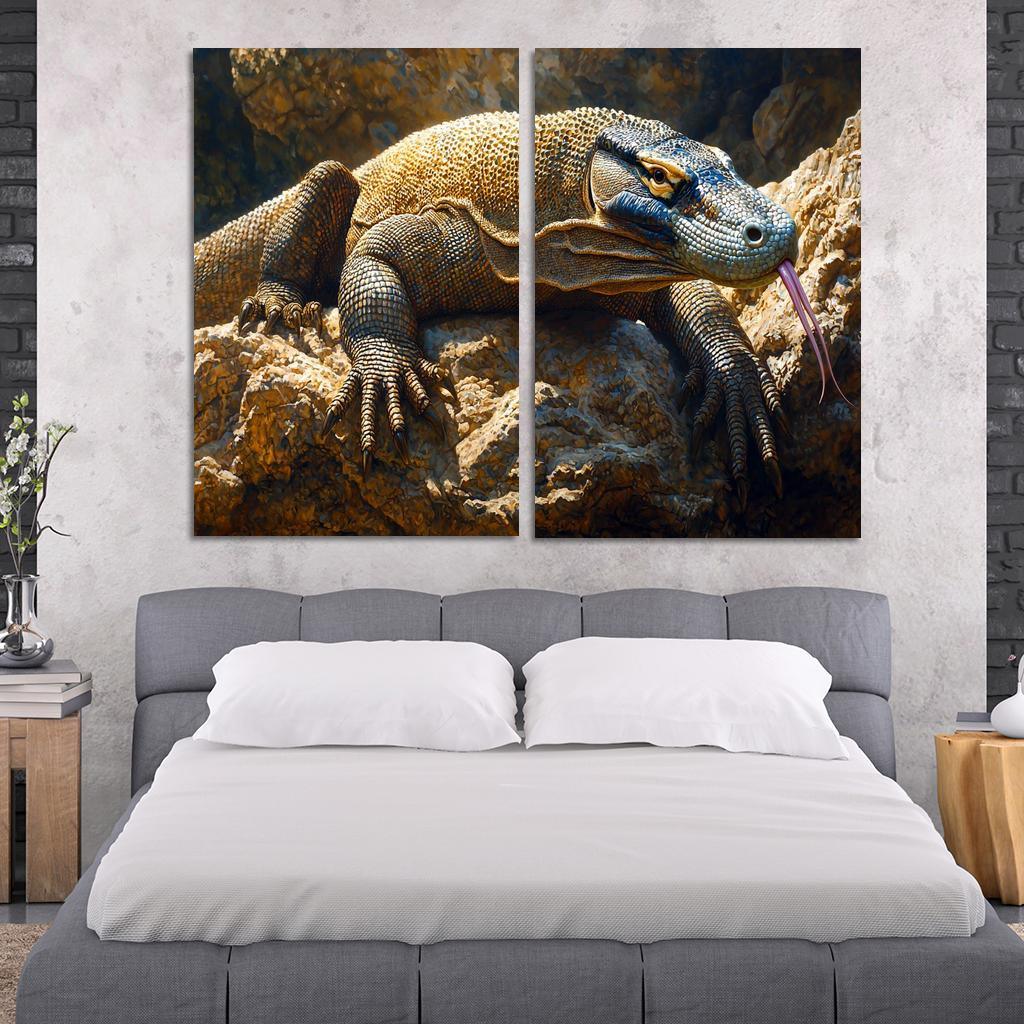 The Powerful Komodo Dragon The Earth's Largest Lizard Art Trends