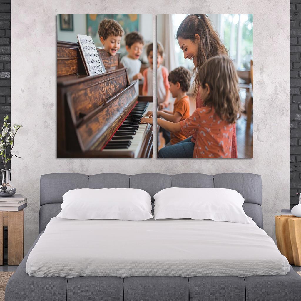 The Symphony Of Care A Mothers Loving Melody One-piece Frames