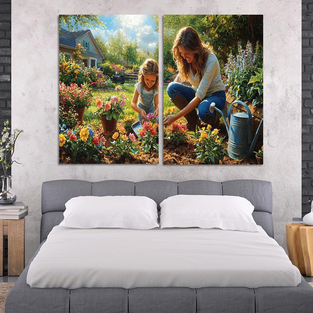 The Garden Of Our Hearts Nurtured By Mom One-piece Frames