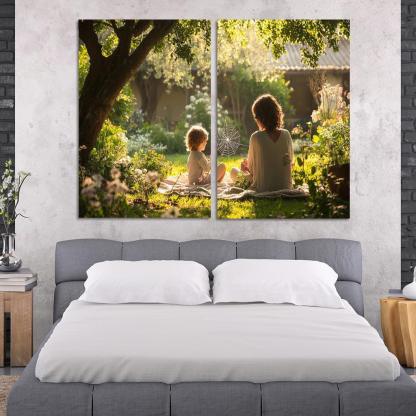 The Web Of Love A Mothers Protective Embrace One-piece Frames