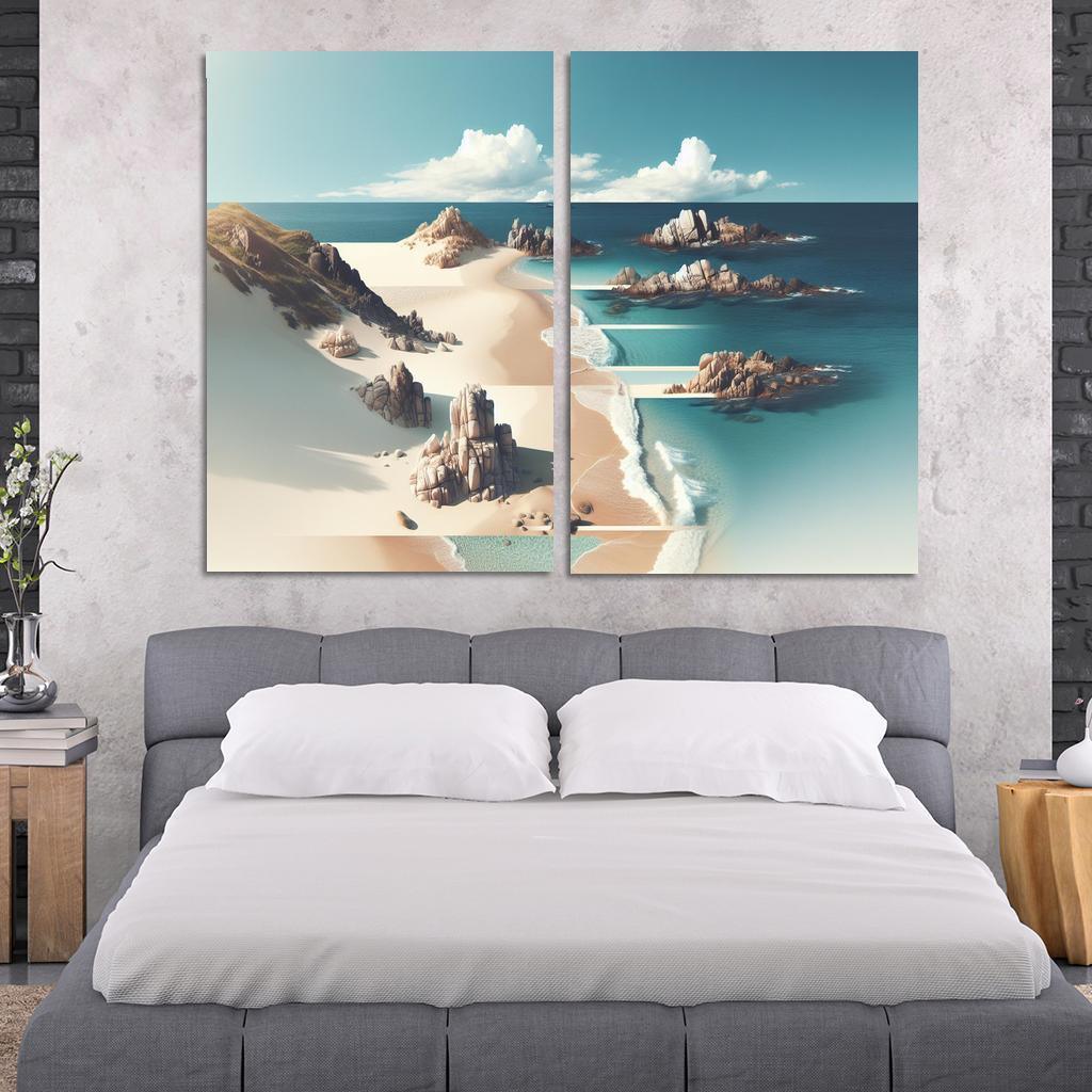 Serene Waters A Hidden Gem Custom Paintings Frame