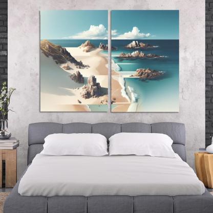 Serene Waters A Hidden Gem Custom Paintings Frame