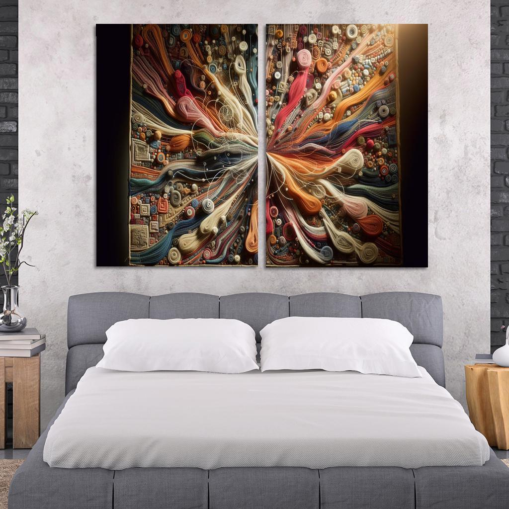 Tapestry Of Thoughts Premium Artwork Frames