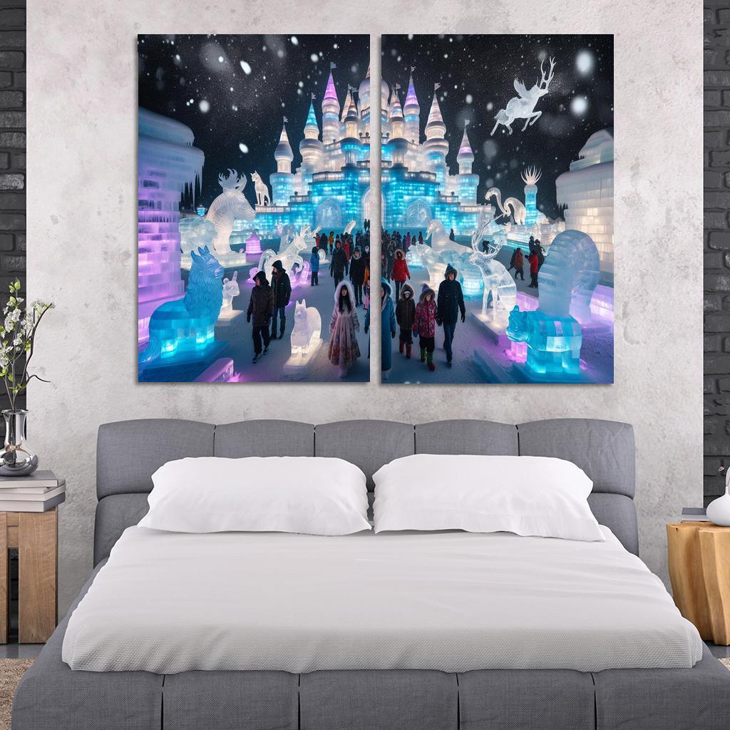 Harbin Ice And Snow Festival - China Framed Paintings