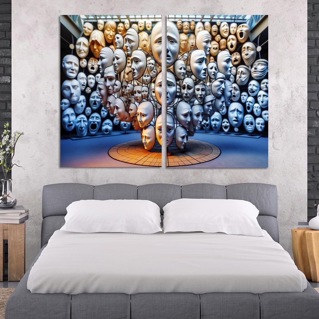 Beyond The Labels Understanding Mental Health Custom Paintings Frame