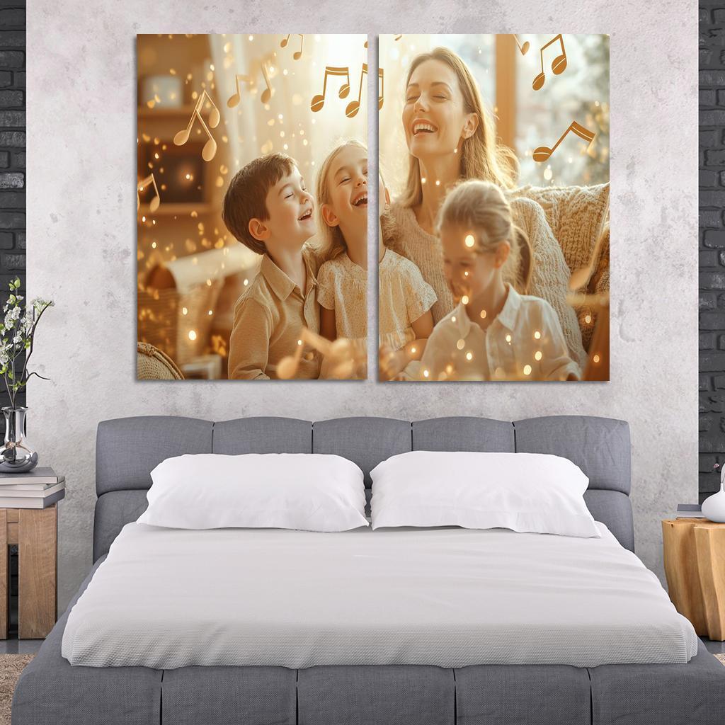 A Symphony Of Love Music That Connects Custom Paintings Frame