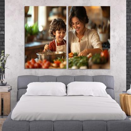 The Heart Of Home A Mothers Unconditional Love Canvas Paintings Frame