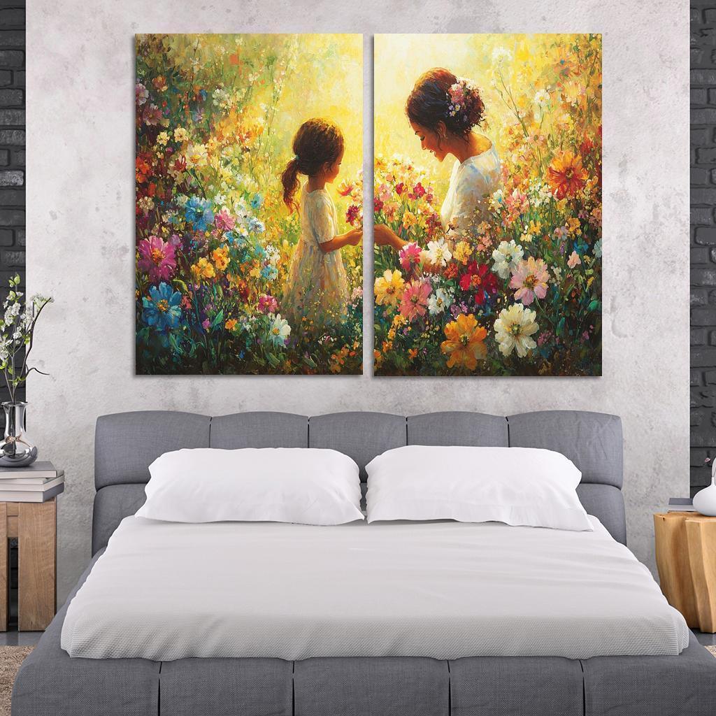 The Garden Of Affection Nurtured By A Mothers Touch One-piece Frames