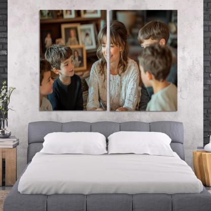 The Wisdom Of Generations Lessons From Mom Custom Paintings Frame