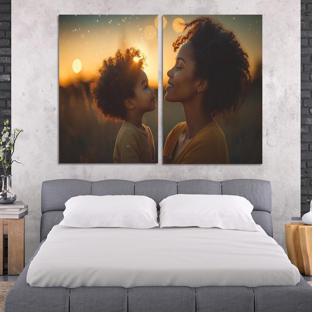 The Journey Of Dreams A Mothers Inspiring Heart Custom Paintings Frame