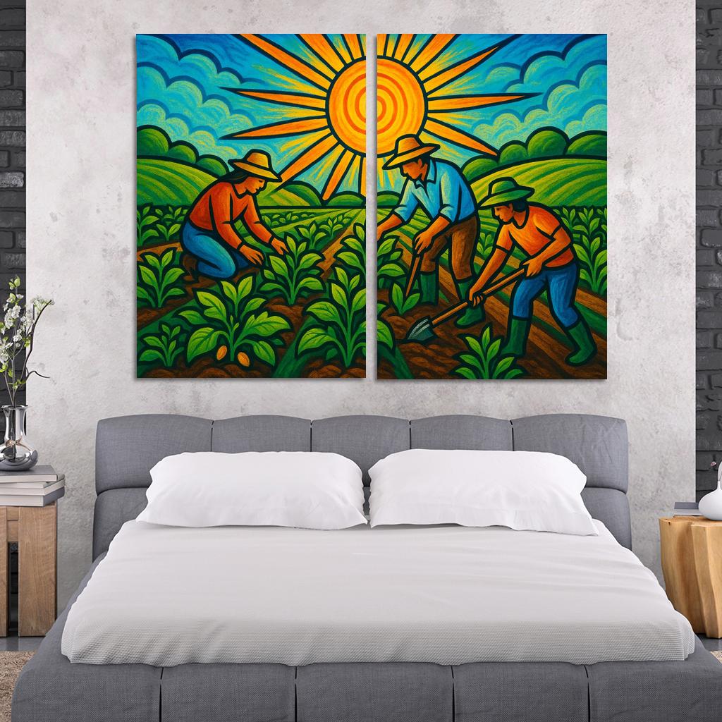 Seeds Of Change Art Advocating Sustainable Agriculture Premium Artwork Frames