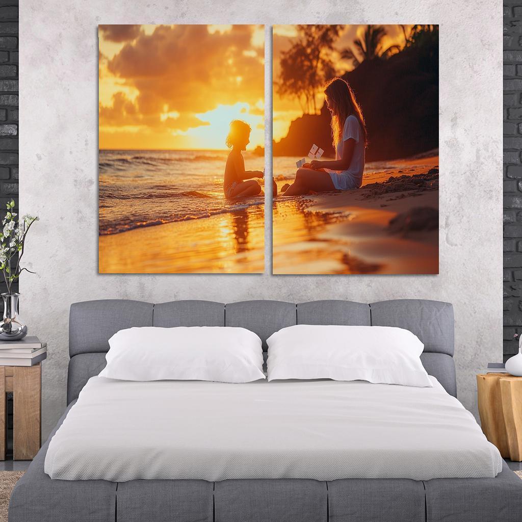 Messages In A Bottle A Mothers Wisdom Custom Paintings Frame