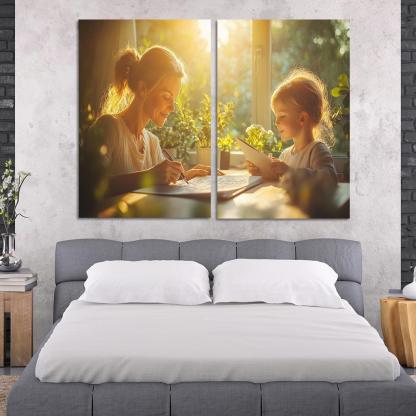 The Language Of Love A Mothers Words Custom Paintings Frame
