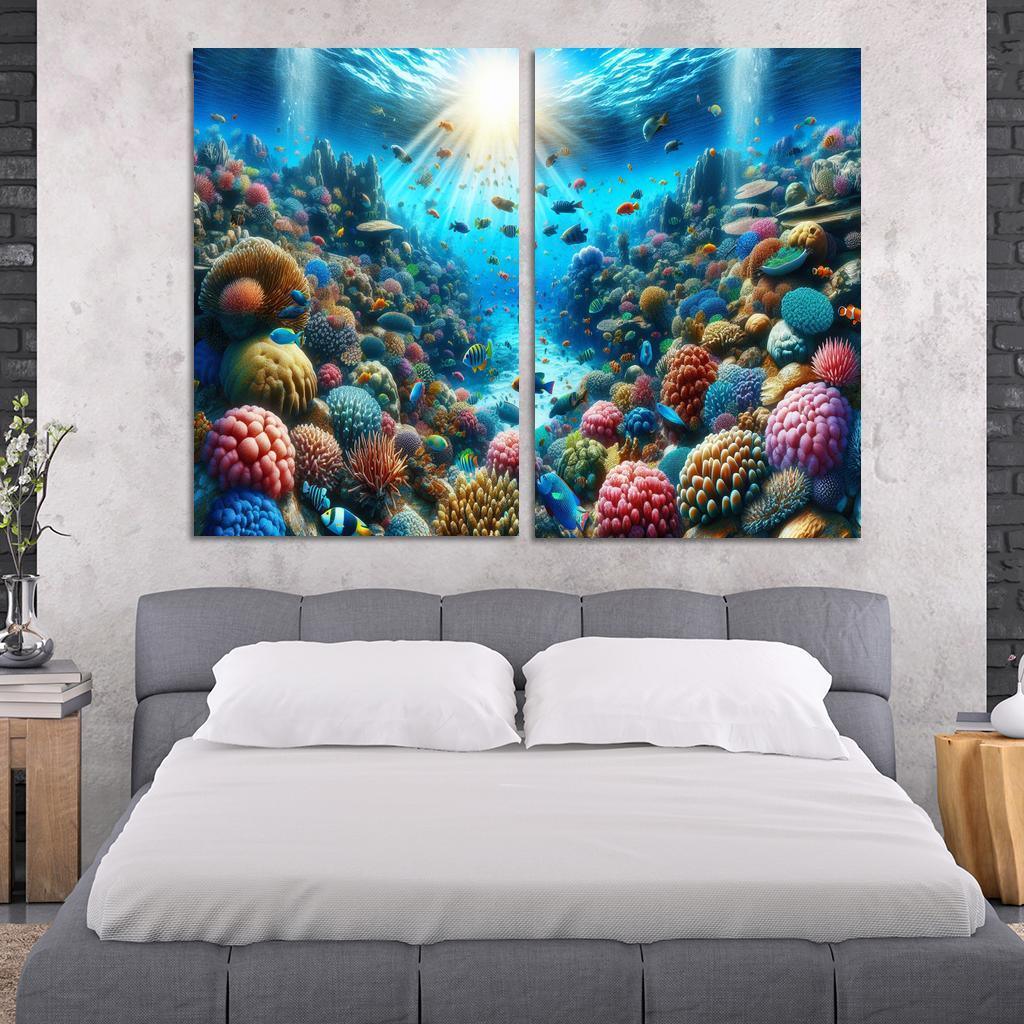 Mystic Waters An Adventure Seekers' Cove Custom Paintings Frame