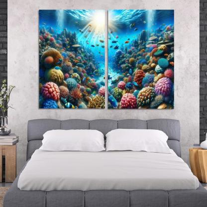 Mystic Waters An Adventure Seekers' Cove Custom Paintings Frame