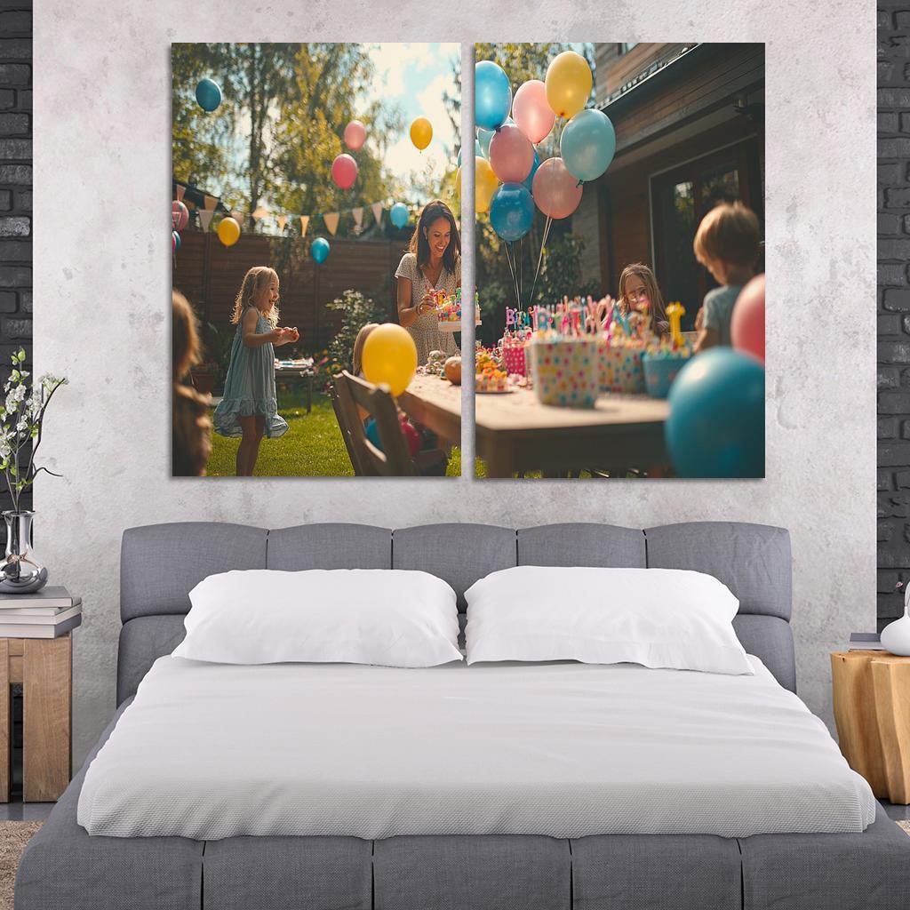 Moments Of Joy A Mothers Celebration Of Life Canvas Paintings Frame