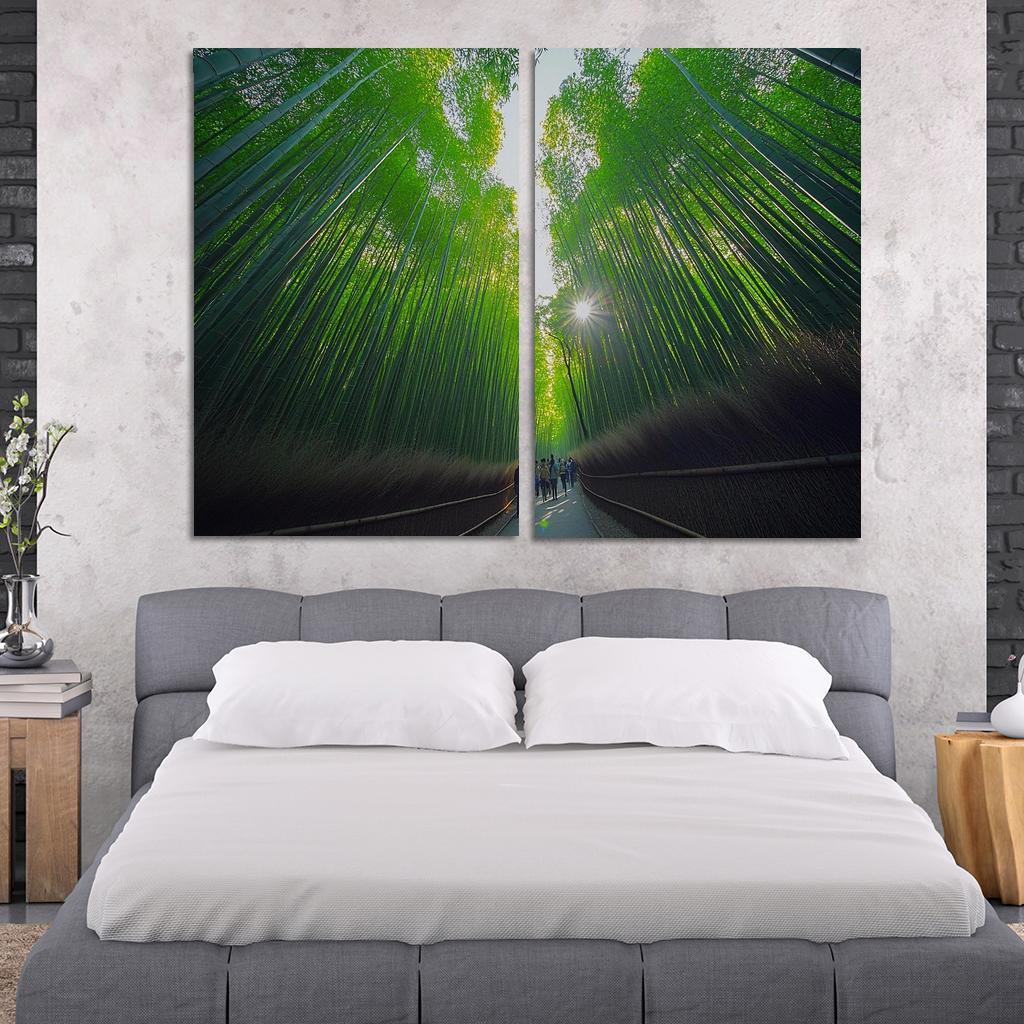 Bamboo Forest One-piece Frames