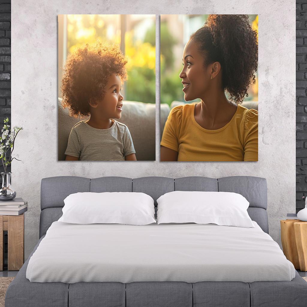 The Strength Of Her Voice A Mothers Empowering Words Canvas Paintings Frame