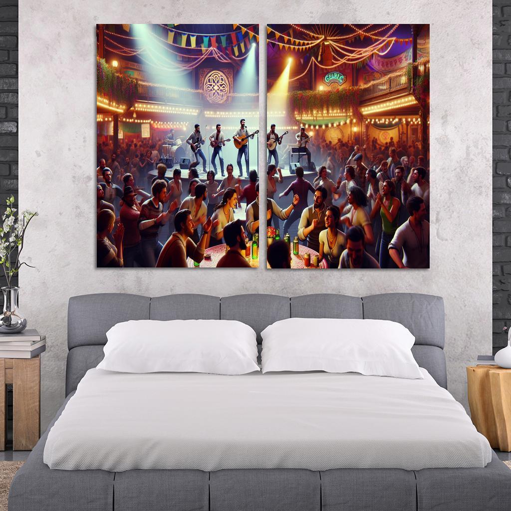 Celtic Connections - Scotland Modern Paintings Frame