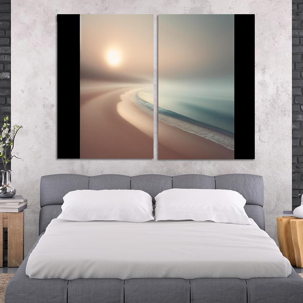 Misty Isle Beach Premium Artwork Frames