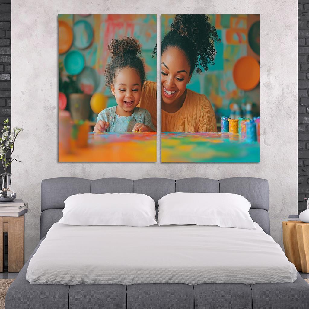 The Colors Of Love A Mother's Palette One-piece Frames