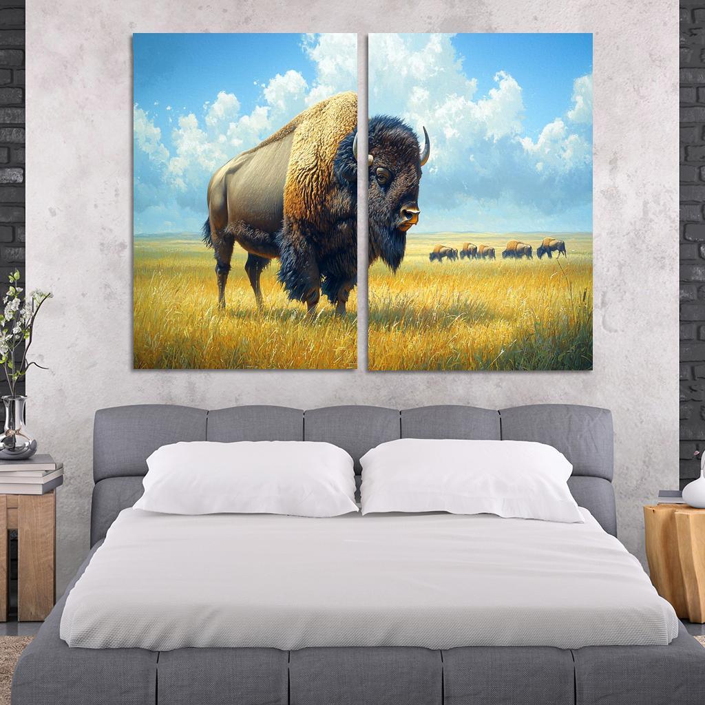 The Mighty Bison The American Icon Art Trends