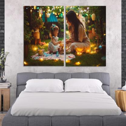 Moments Of Magic A Mothers Enchantment Custom Paintings Frame
