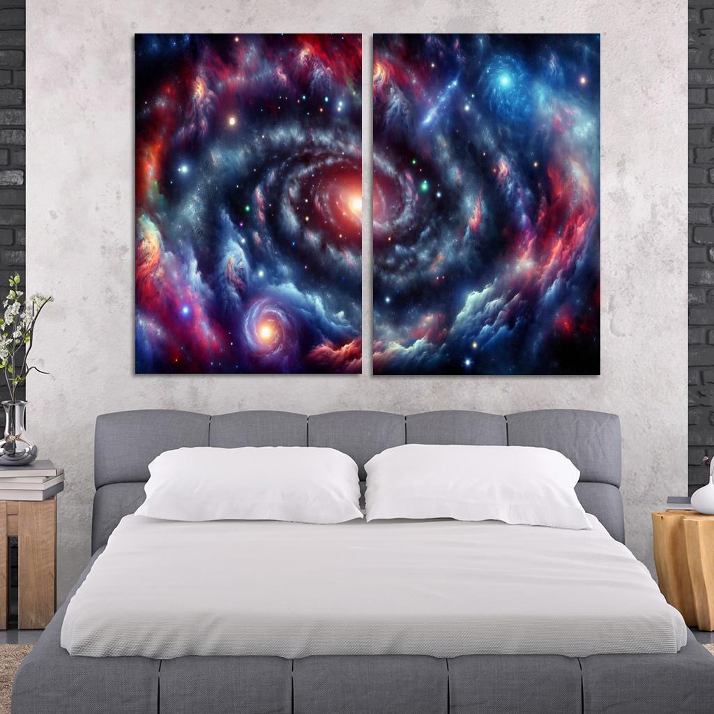 The Enigma Of Dark Energy Abstract Paintings Frame
