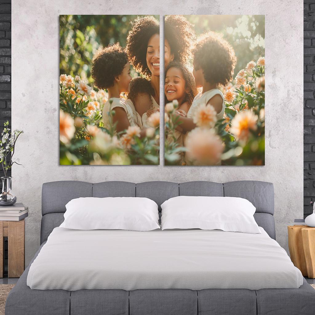 The Circle Of Love A Mothers Embrace Canvas Paintings Frame