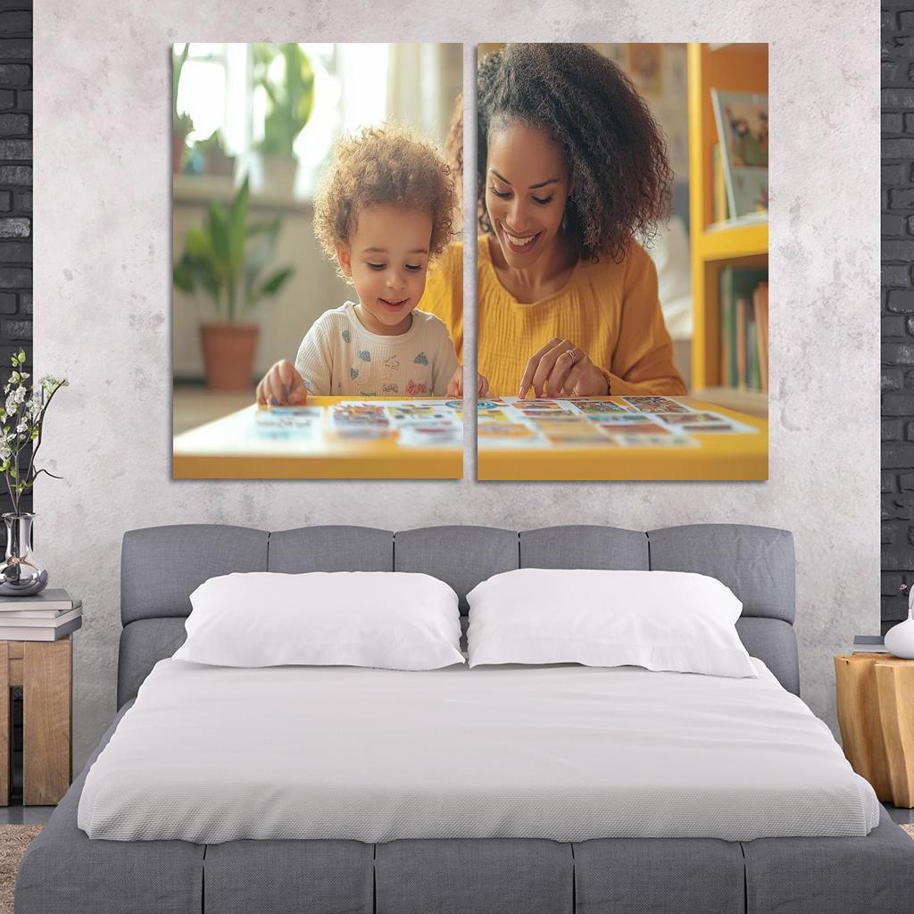 Radiant Dreams A Mothers Vision For The Future Canvas Paintings Frame