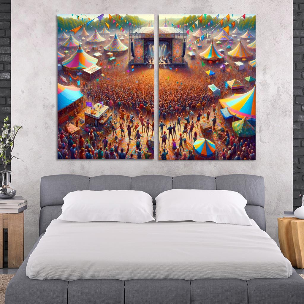 Glastonbury Festival - England One-piece Frames