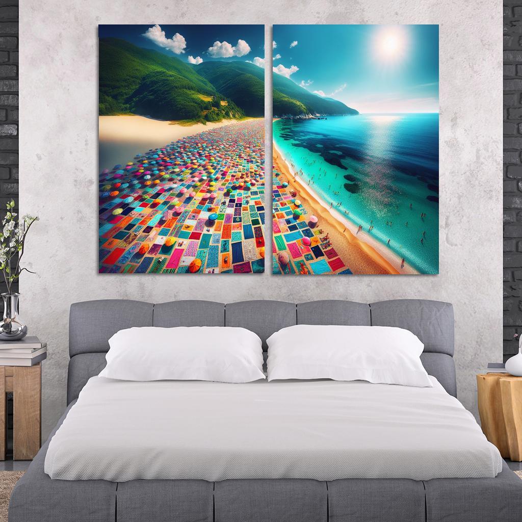 Emerald Isle A Slice Of Paradise Custom Paintings Frame