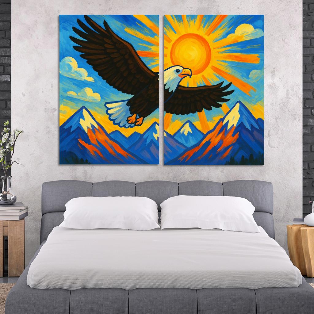 Soaring Eagle Quest Premium Artwork Frames