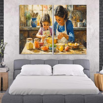 Culinary Memories The Recipe Of Love Custom Paintings Frame