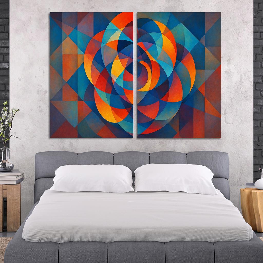 Kaleidoscope Of Inner Realms Premium Artwork Frames
