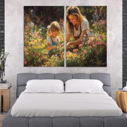 The Garden Of Love Nurtured By A Mother's Hands One-piece Frames