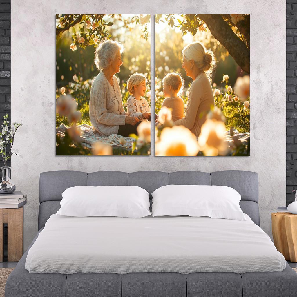 Through Generations The Legacy Of A Mother's Love One-piece Frames