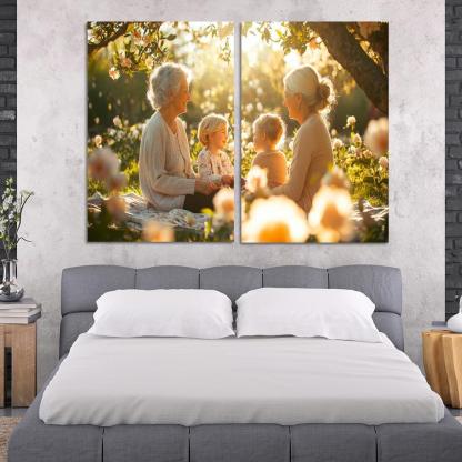 Through Generations The Legacy Of A Mother's Love One-piece Frames