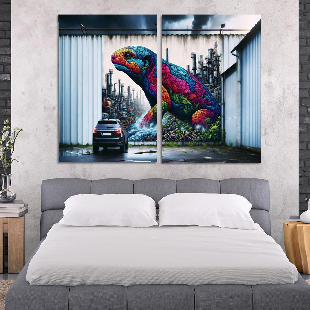 Whispers Of Nature The Cry Of Endangered Species Custom Paintings Frame