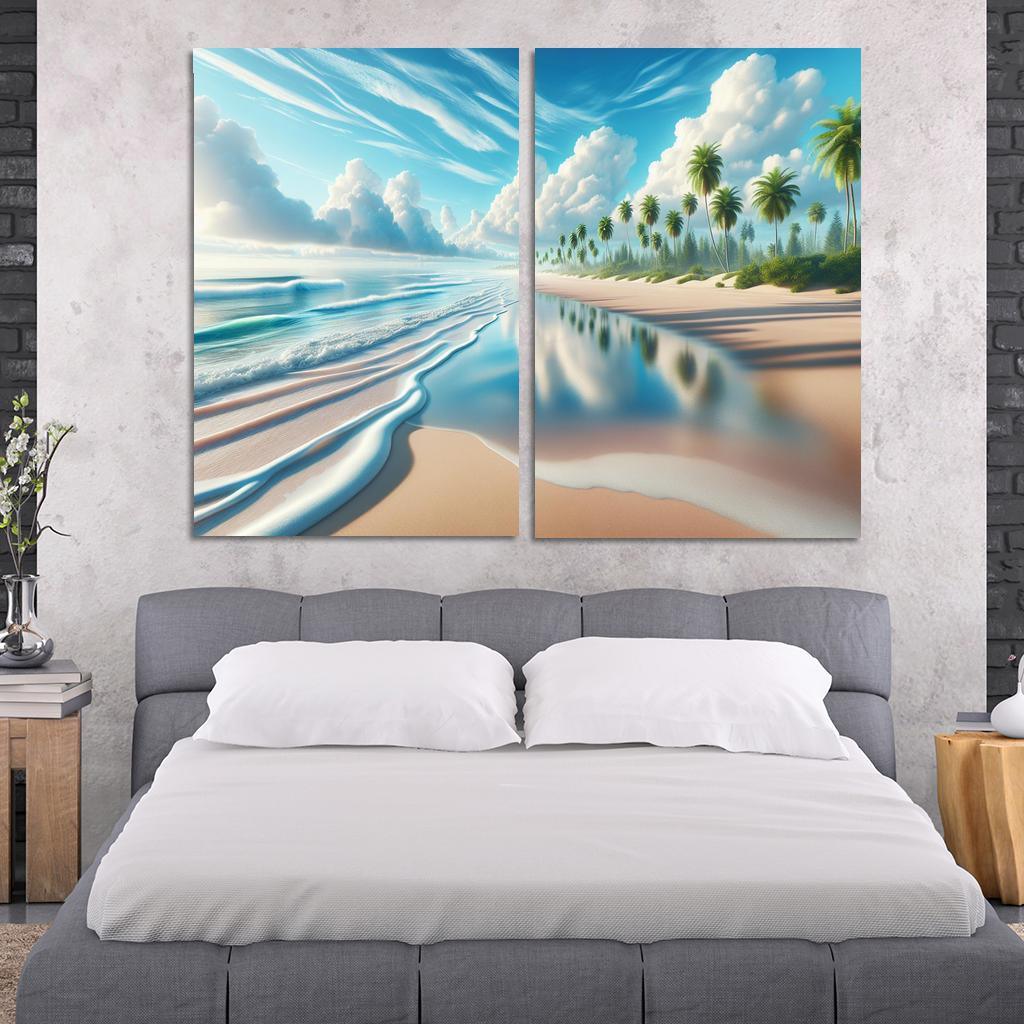 Whispering Waves Beach A Tranquil Retreat Art Trends