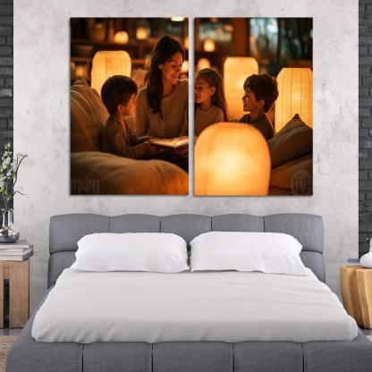 Treasured Stories A Mothers Gift Of Narratives Canvas Paintings Frame